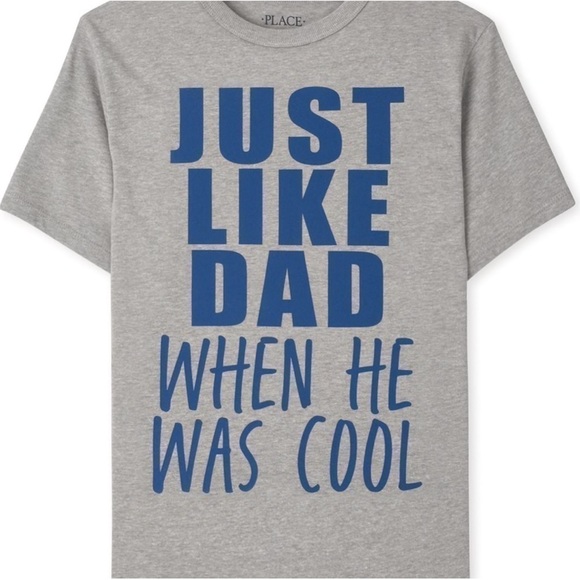 Boys graphic tee Just like dad when he was cool" size XXL  NWT! - Picture 1 of 3